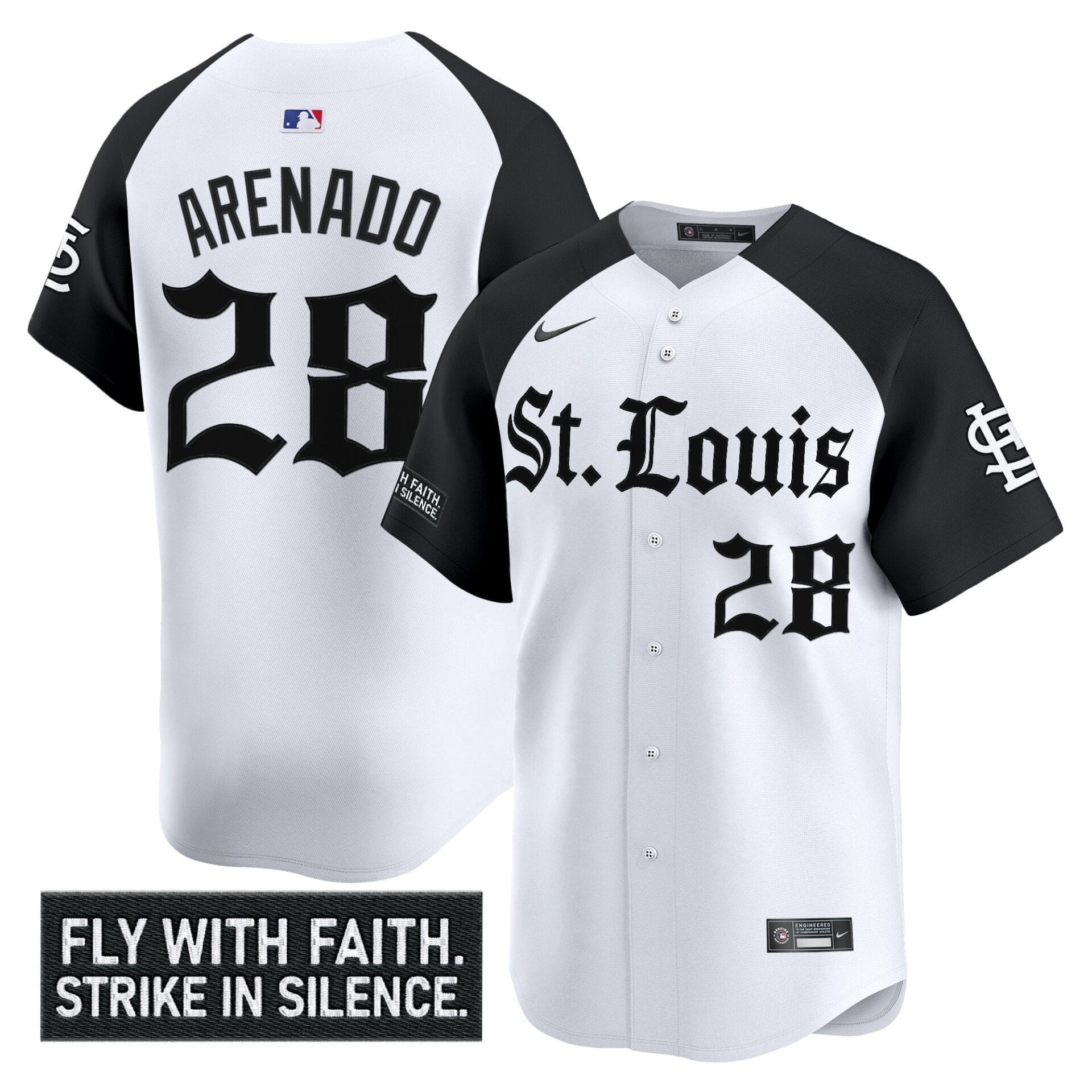 St. Louis Cardinals 'Gothic Legacy Edition' Vapor Premier Limited Jersey - All Stitched - Image 19