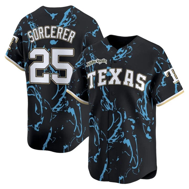 Texas Rangers x Jujutsu Kaisen Vapor Premier Limited Jersey - All Stitched - Image 11