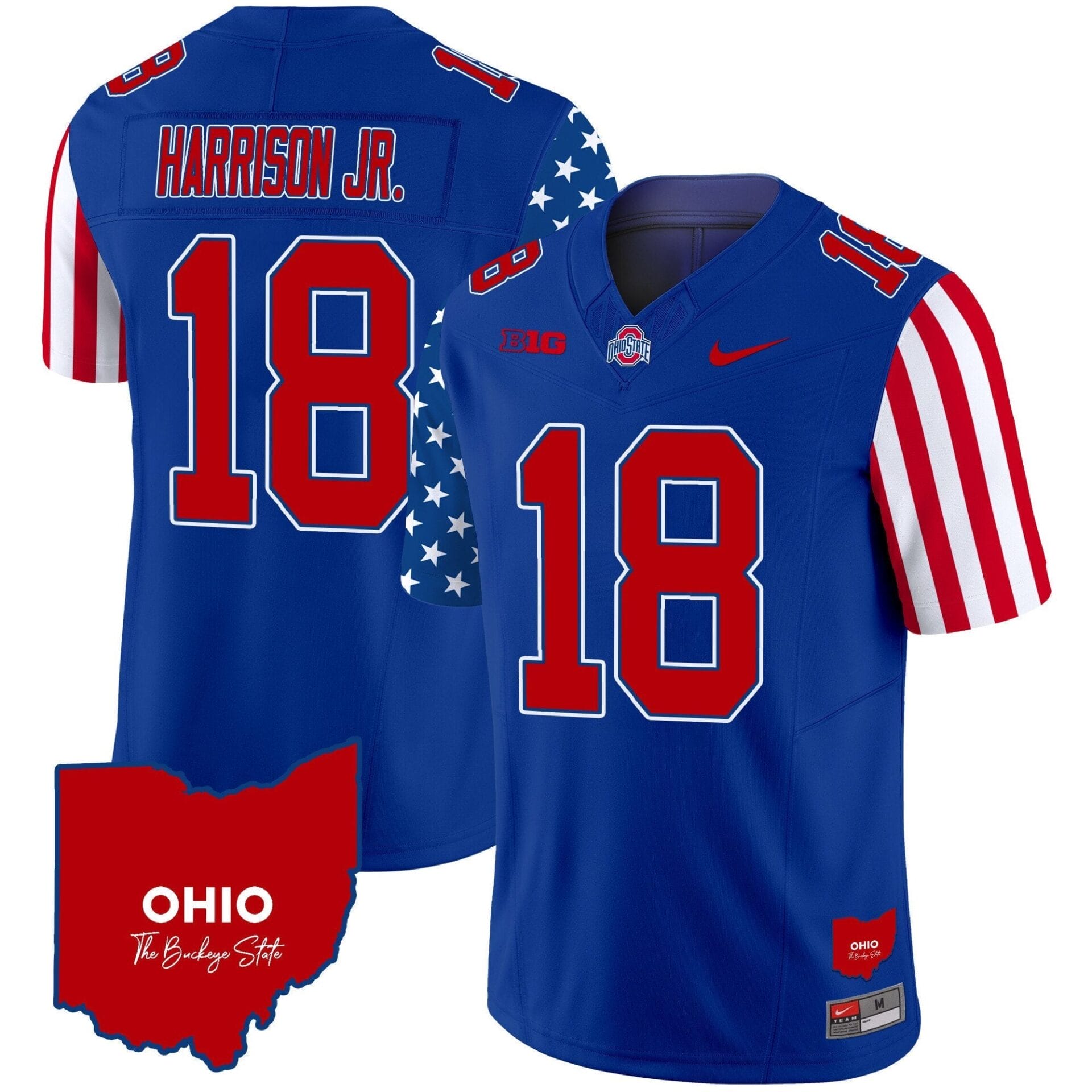 Ohio State Buckeyes American Style Vapor Limited Jersey - All Stitched - Image 27