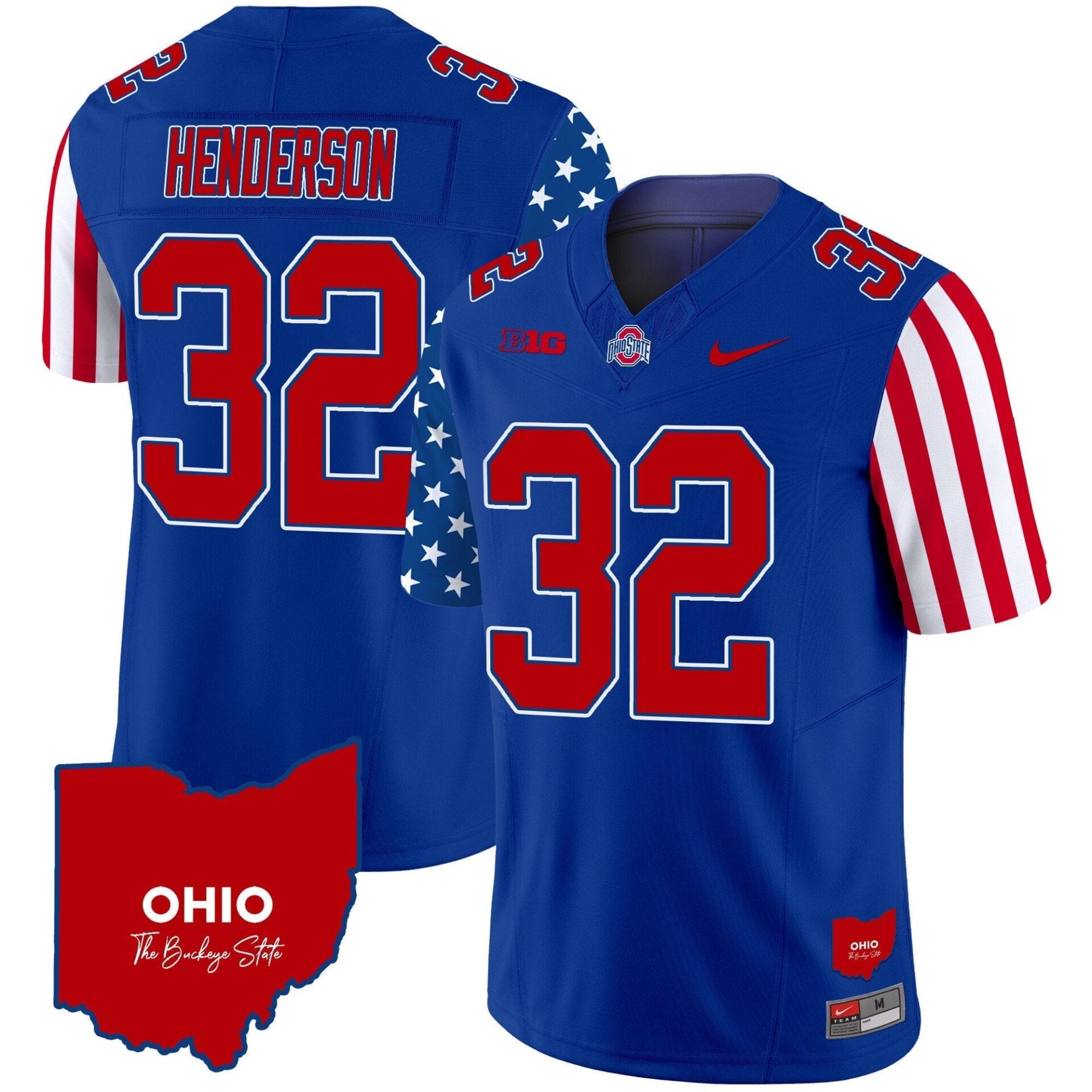 Ohio State Buckeyes American Style Vapor Limited Jersey - All Stitched - Image 29