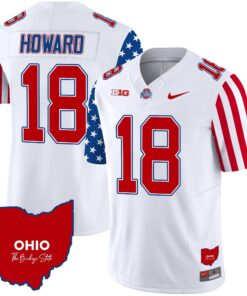 Ohio State Buckeyes American Style Vapor Limited Jersey - All Stitched