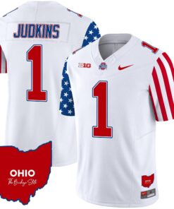 Alternative view of Ohio State Buckeyes American Style Vapor Limited Jersey - All Stitched
