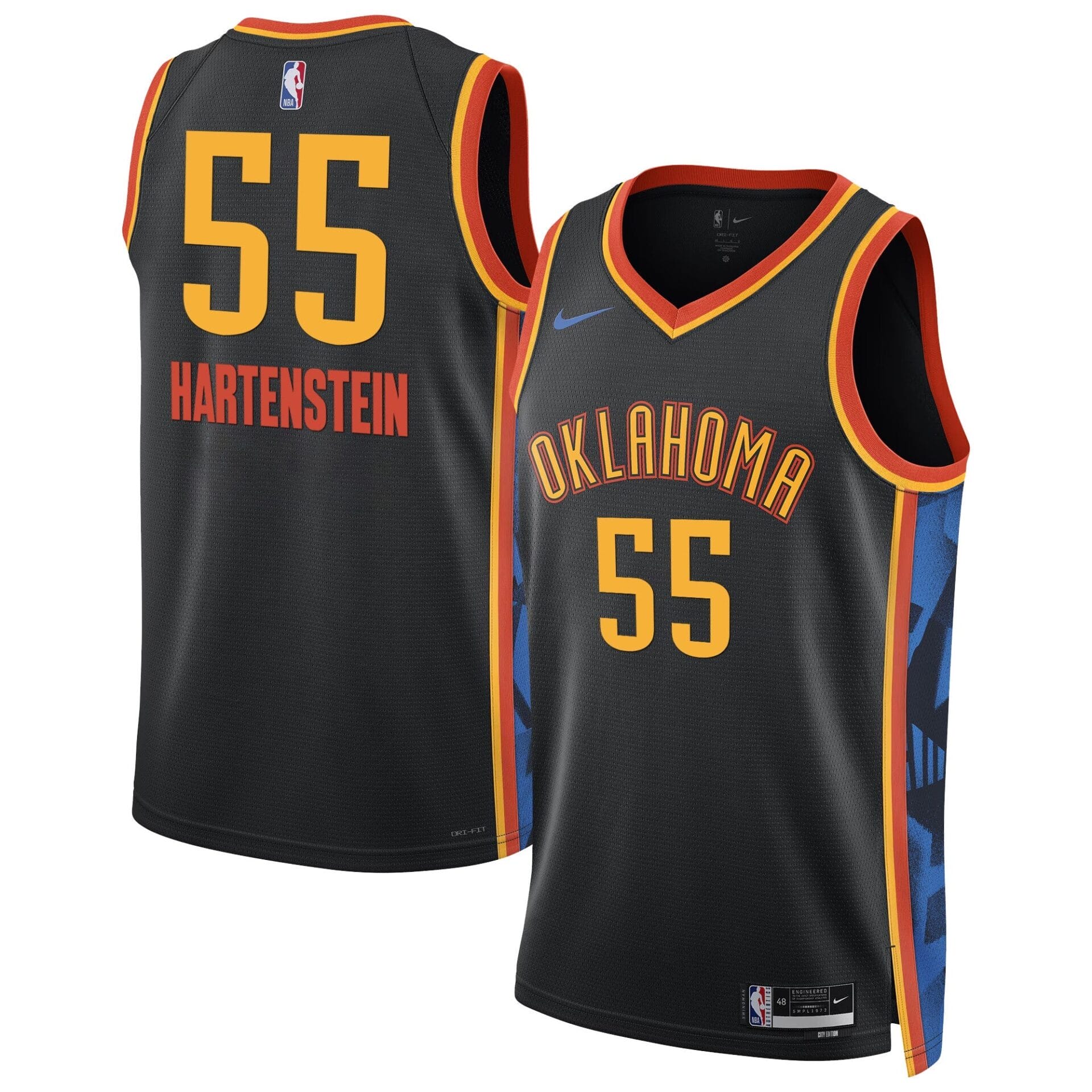 Oklahoma City Thunder 2024/25 City Edition Swingman Jersey - All Stitched - Image 20