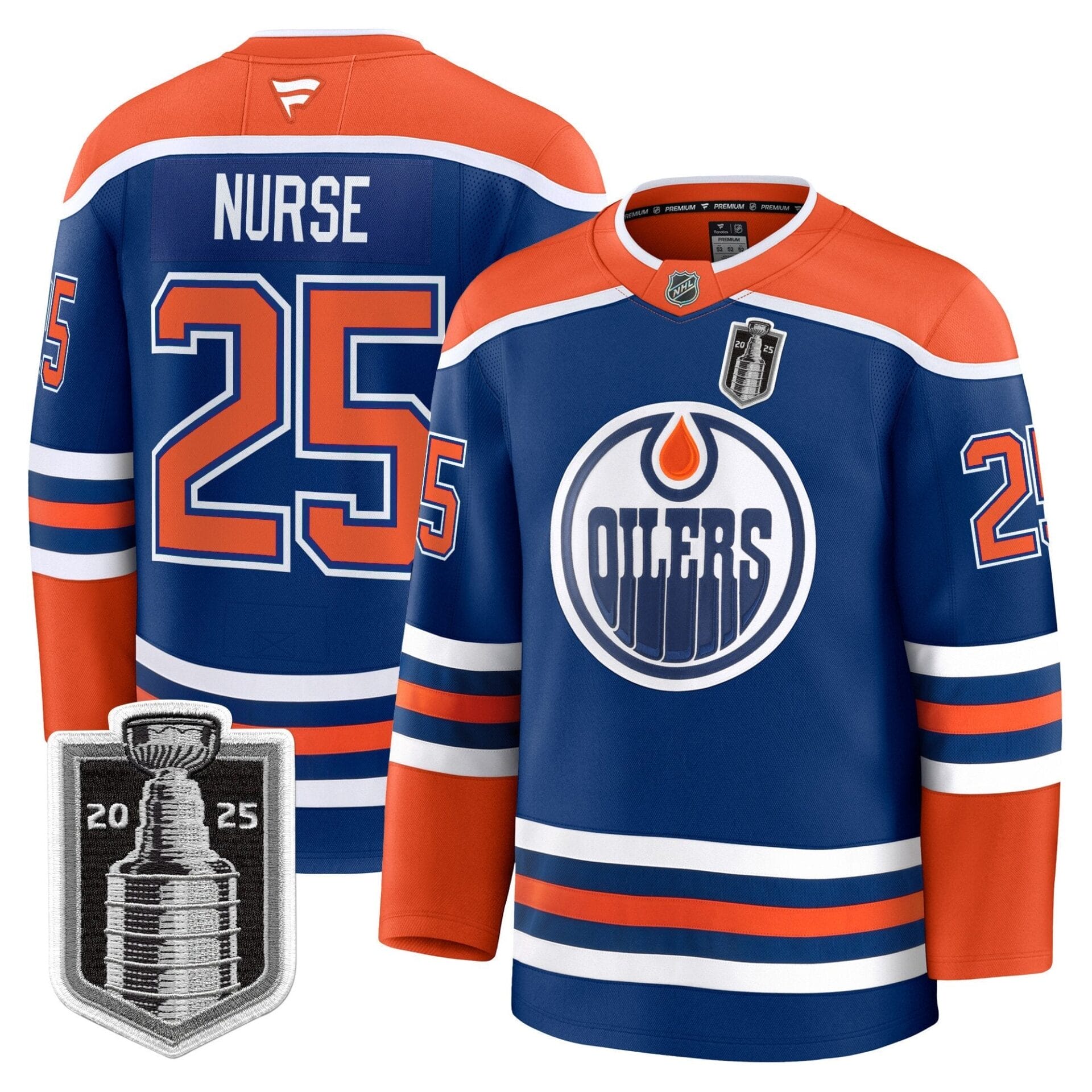 Edmonton Oilers 2025 Stanley Cup Final Premium Jersey - All Stitched - Image 4