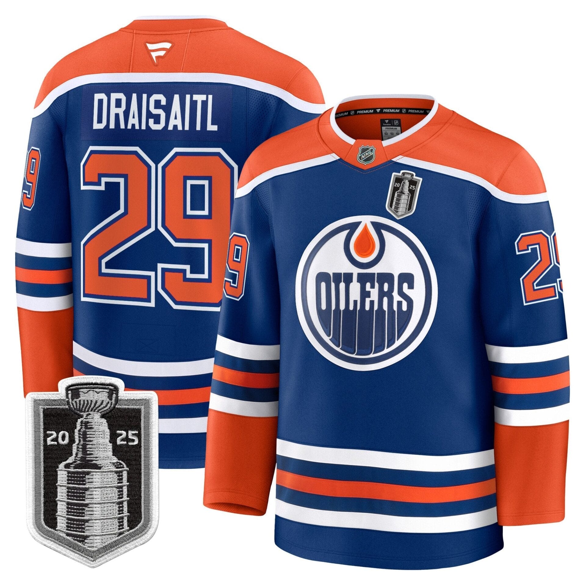 Edmonton Oilers 2025 Stanley Cup Final Premium Jersey - All Stitched - Image 2