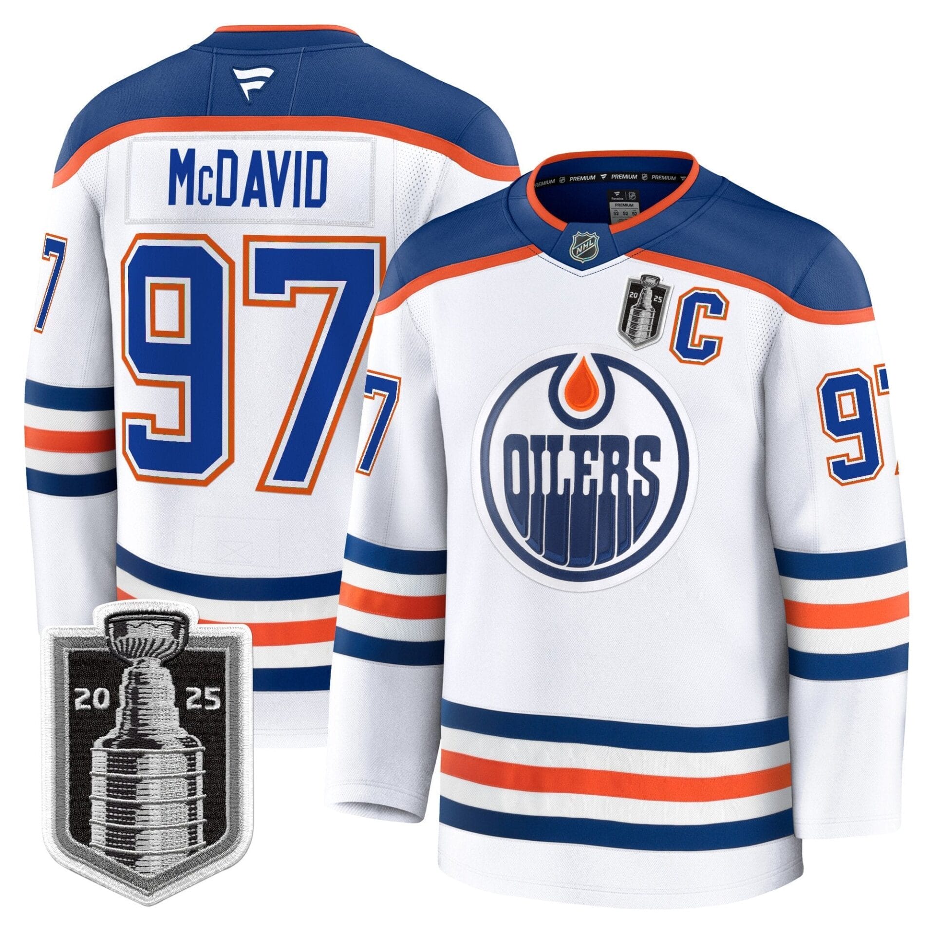 Edmonton Oilers 2025 Stanley Cup Final Premium Jersey - All Stitched - Image 9