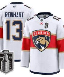Alternative view of Florida Panthers 2025 Stanley Cup Final Premium Jersey - All Stitched