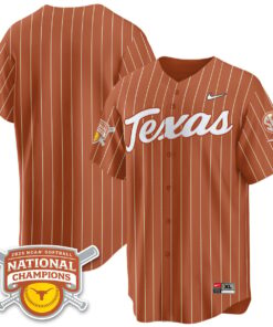 Alternative view of Texas Longhorns Softball 2025 World Series Champions Limited Jersey - All Stitched