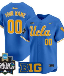 UCLA Bruins 2025 World Series Vapor Premier Limited Custom Jersey - All Stitched