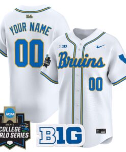 Alternative view of UCLA Bruins 2025 World Series Vapor Premier Limited Custom Jersey - All Stitched