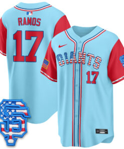 San Francisco Giants 2025 Fourth of July Jersey - All Stitched