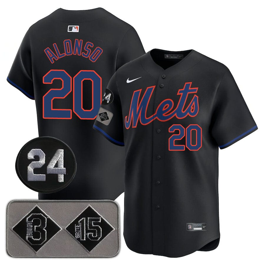 New York Mets Limited Jersey - 2024 Patch - All Stitched - Image 5