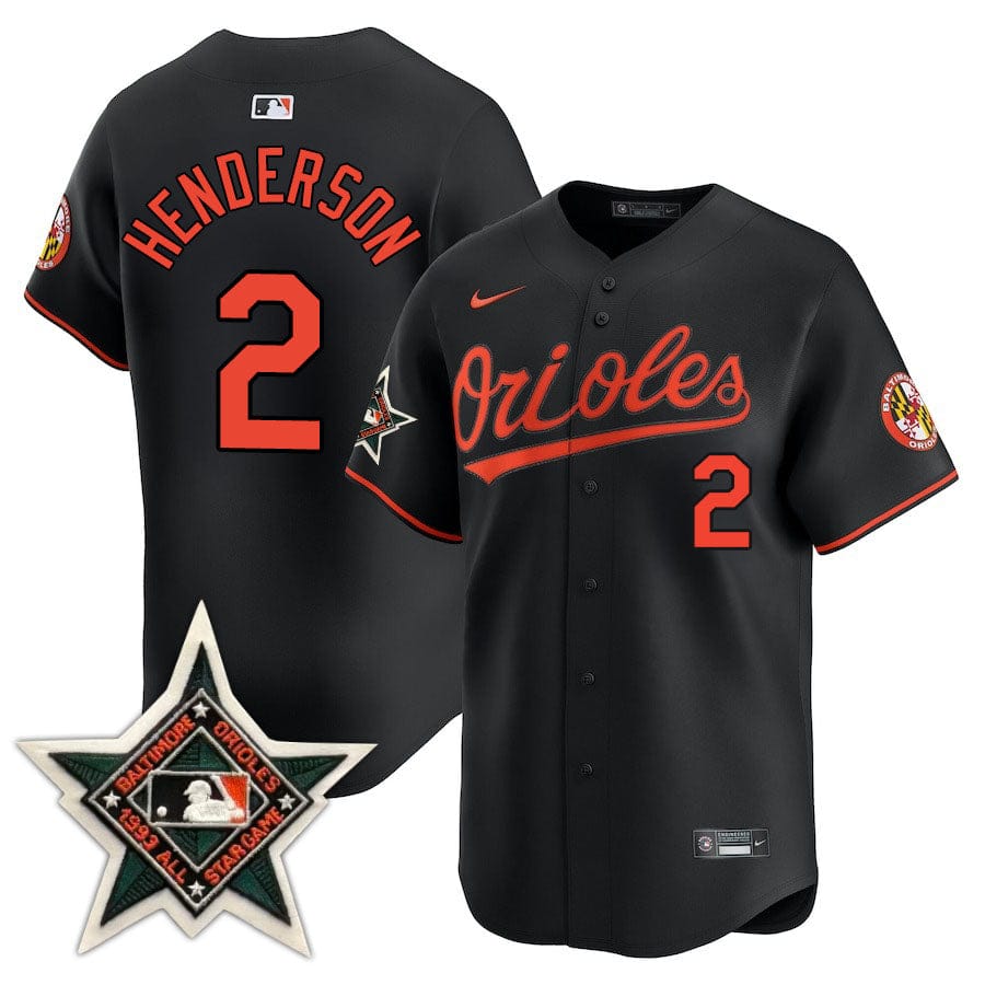 Baltimore Orioles Limited Jersey - 1993 Patch - All Stitched - Image 5