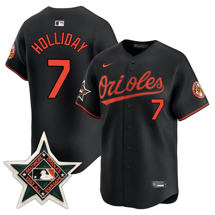 Baltimore Orioles Limited Jersey - 1993 Patch - All Stitched - Image 6