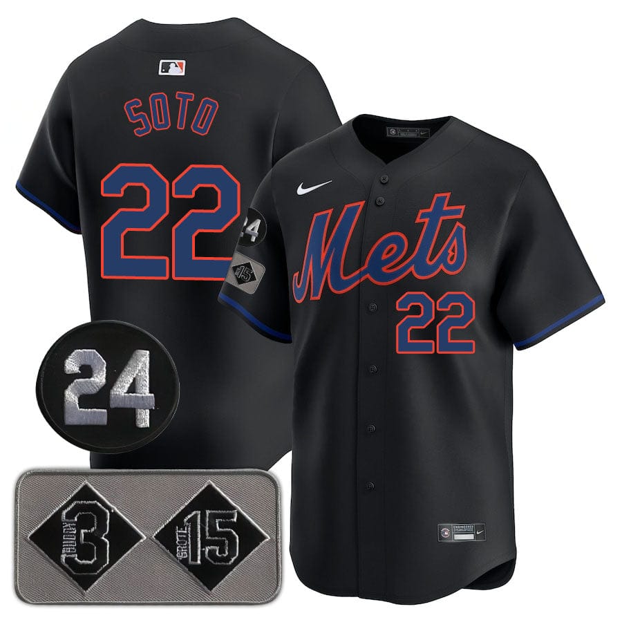 New York Mets Limited Jersey - 2024 Patch - All Stitched - Image 8