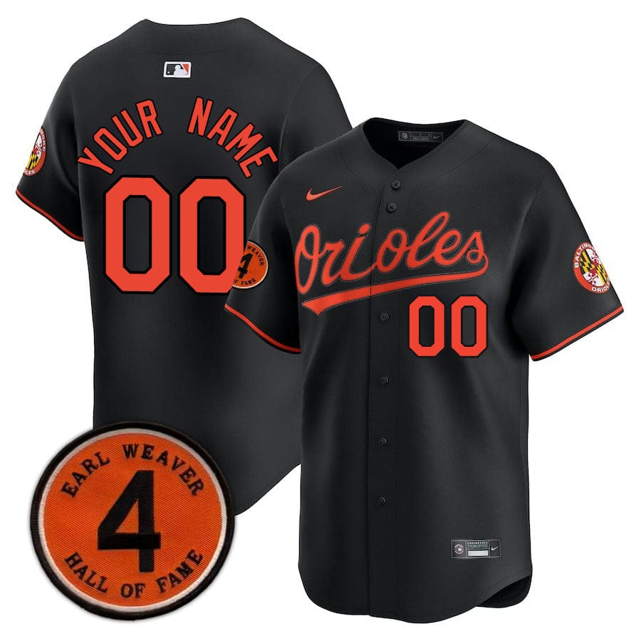 Baltimore Orioles Limited Custom Jersey - Amazing Patch - All Stitched - Image 52