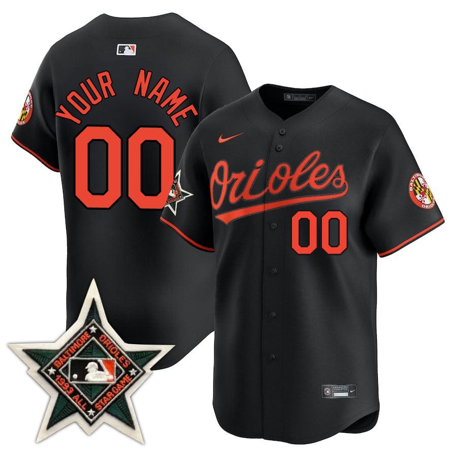 Baltimore Orioles Limited Custom Jersey - Amazing Patch - All Stitched - Image 16