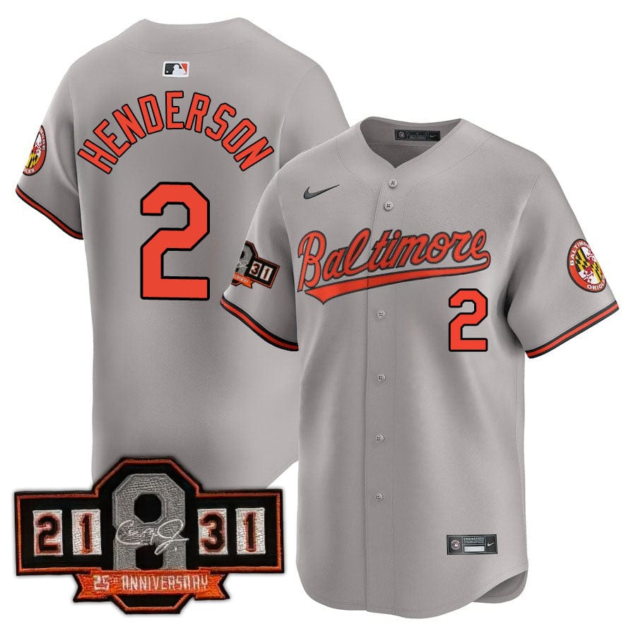 Baltimore Orioles Limited Jersey - 2020 Patch - All Stitched - Image 9