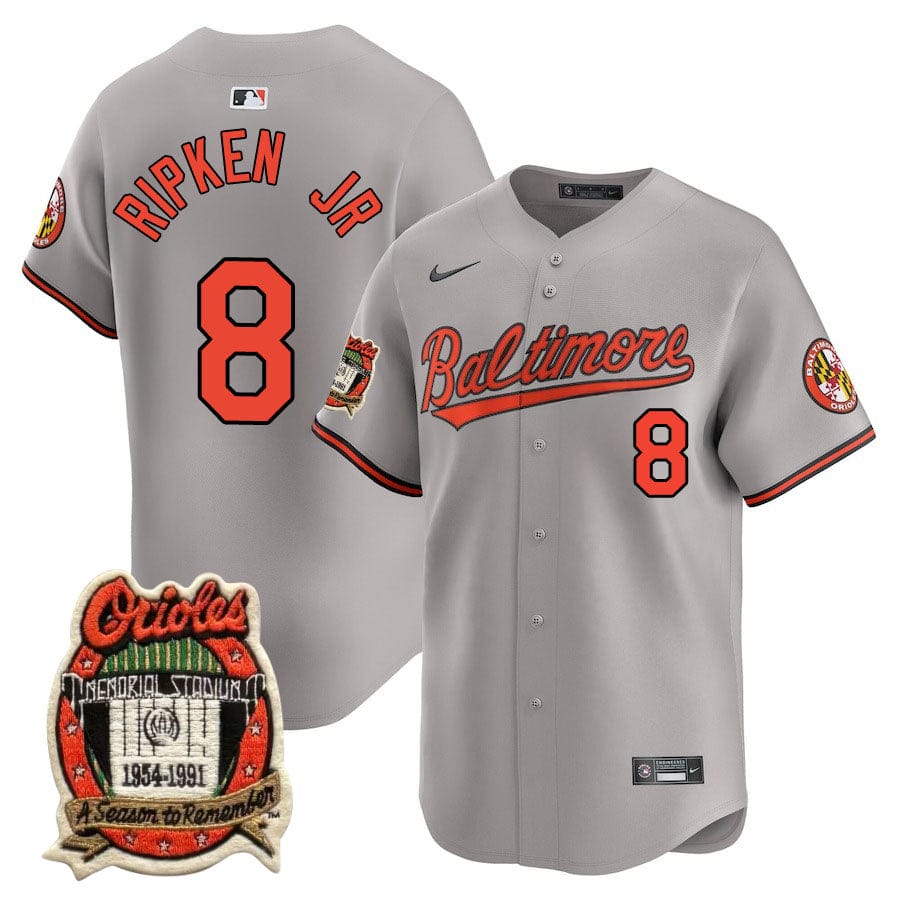 Baltimore Orioles Limited Jersey - 1991 Patch - All Stitched - Image 10