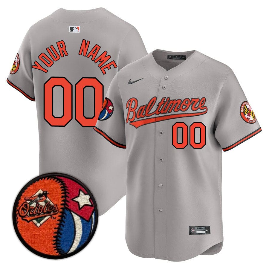 Baltimore Orioles Limited Custom Jersey - Amazing Patch - All Stitched - Image 25