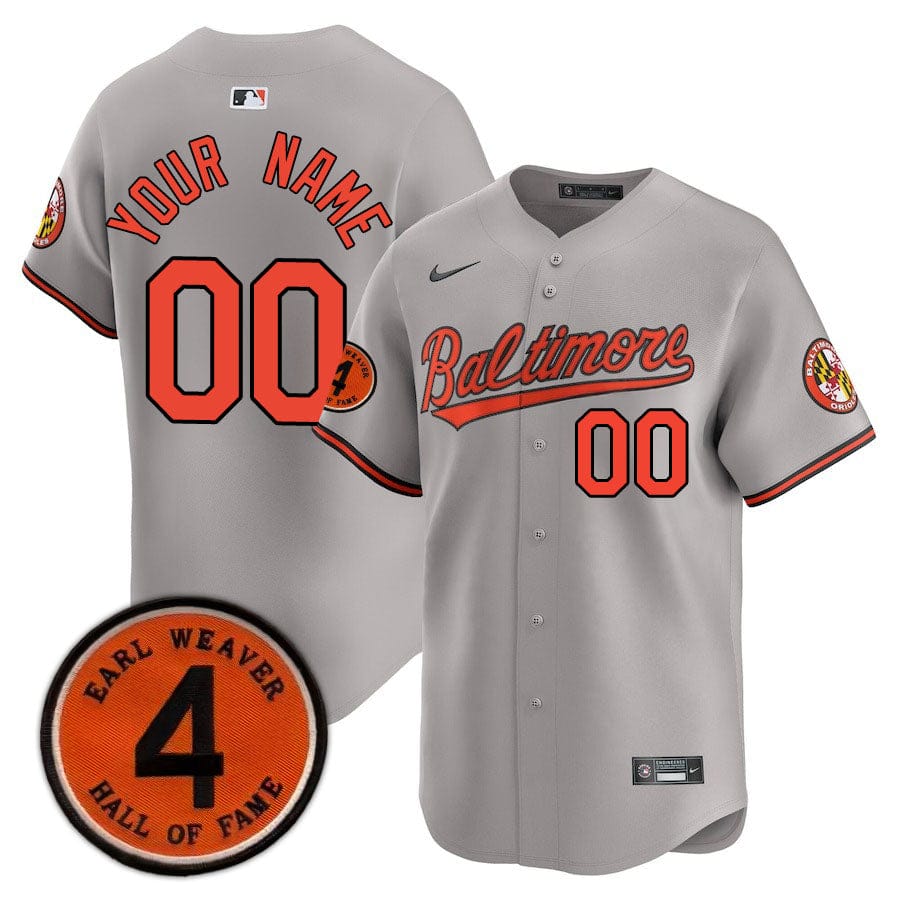 Baltimore Orioles Limited Custom Jersey - Amazing Patch - All Stitched - Image 57