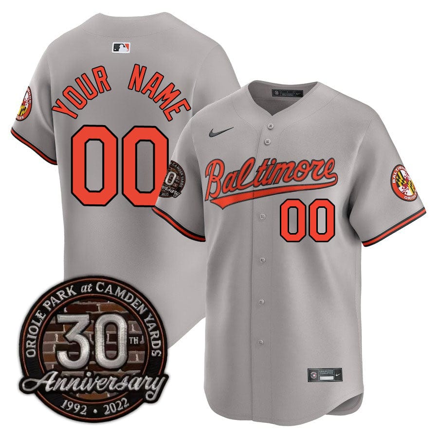 Baltimore Orioles Limited Custom Jersey - Amazing Patch - All Stitched - Image 77