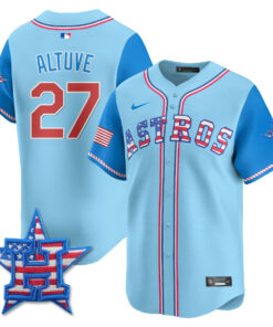 Houston Astros 2025 Fourth of July Jersey - All Stitched