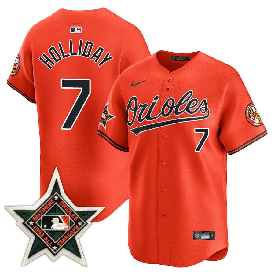 Baltimore Orioles Limited Jersey - 1993 Patch - All Stitched - Image 2