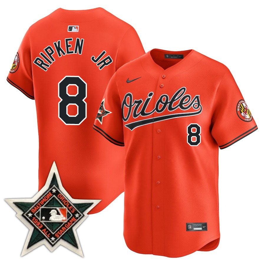 Baltimore Orioles Limited Jersey - 1993 Patch - All Stitched - Image 4