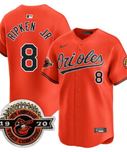 Alternative view of Baltimore Orioles Limited Jersey - 2010 Patch - All Stitched