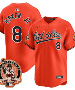 Baltimore Orioles Limited Jersey - 2001 Patch - All Stitched