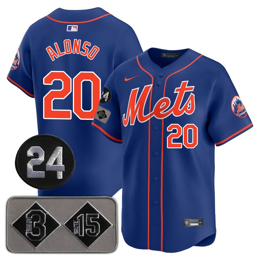 New York Mets Limited Jersey - 2024 Patch - All Stitched - Image 9