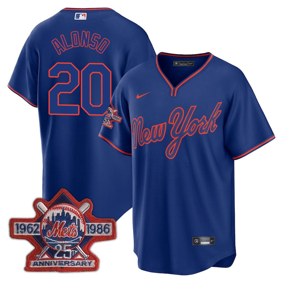 New York Mets Limited Jersey - 1986 Patch - All Stitched - Image 2
