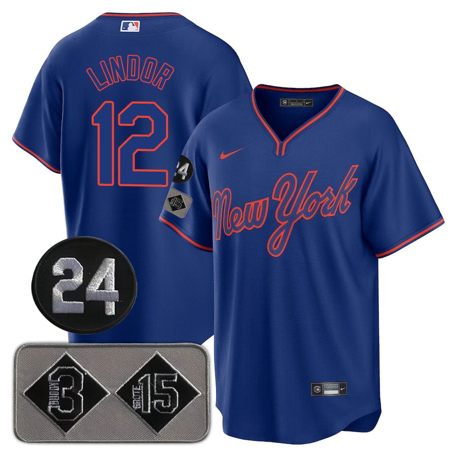 New York Mets Limited Jersey - 2024 Patch - All Stitched - Image 2