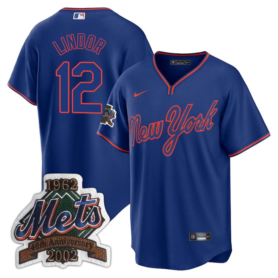 New York Mets Limited Jersey - 2002 Patch - All Stitched - Image 2