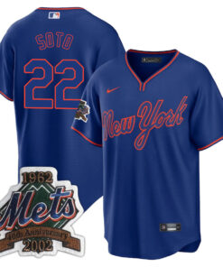 New York Mets Limited Jersey - 2002 Patch - All Stitched