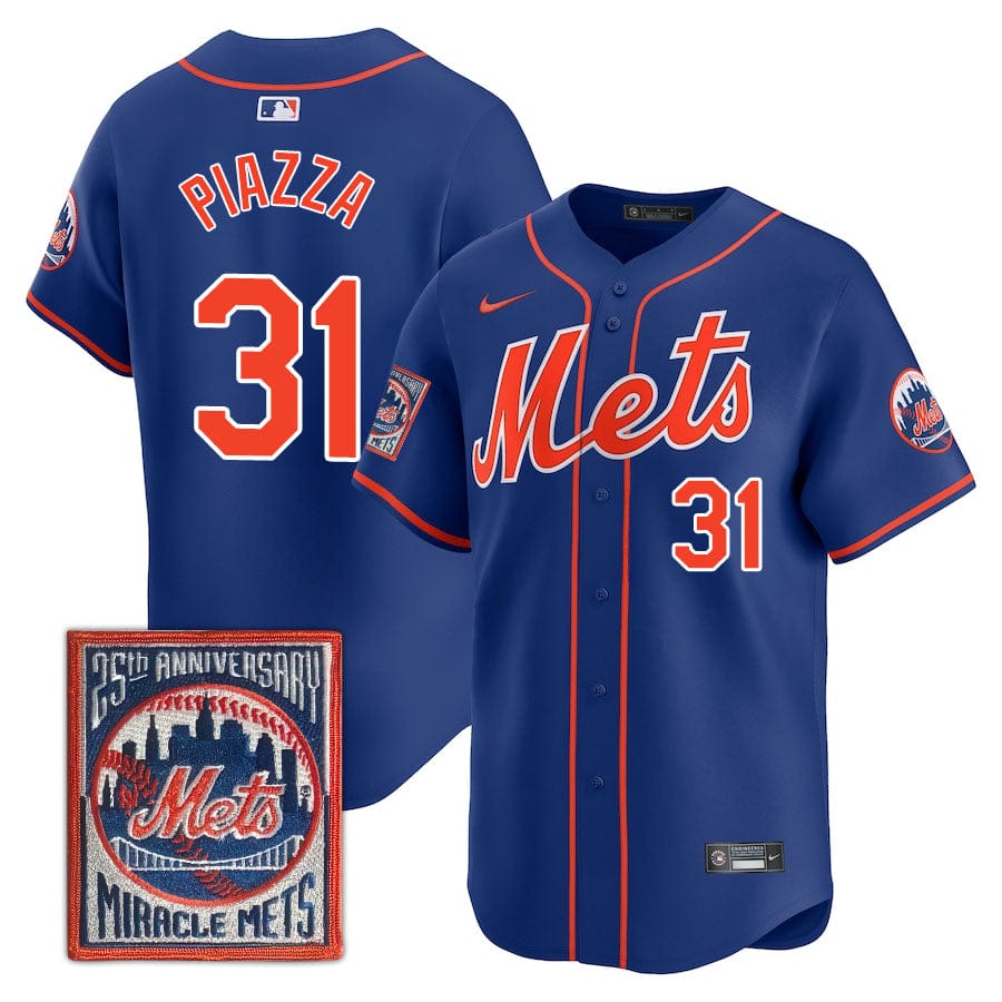 New York Mets Limited Jersey - 1994 Patch - All Stitched - Image 11
