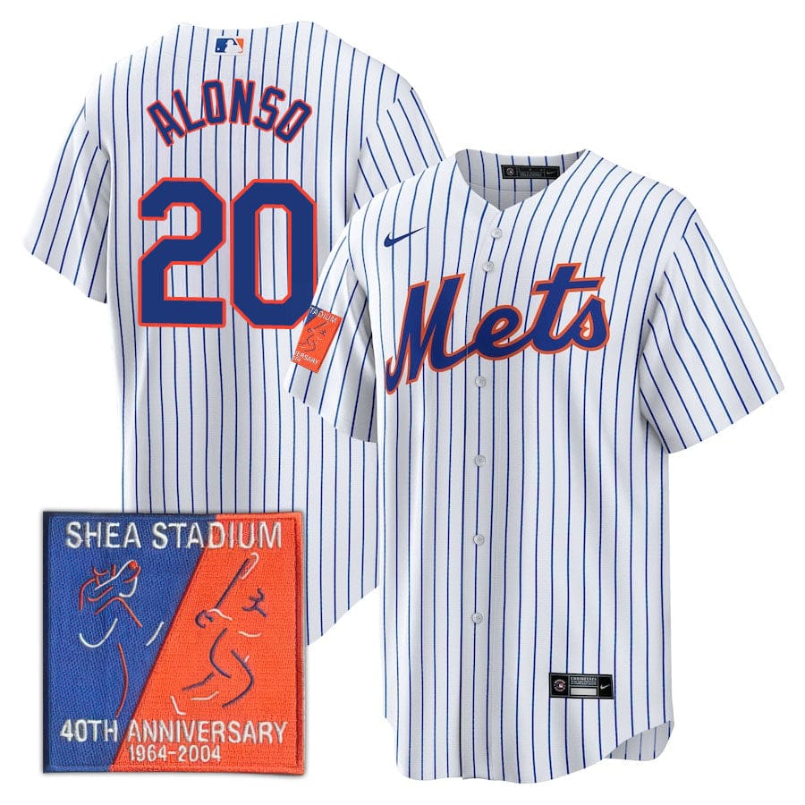 New York Mets Limited Jersey - 2004 Patch - All Stitched - Image 13
