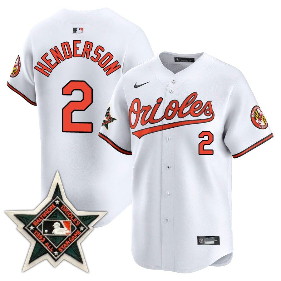 Baltimore Orioles Limited Jersey - 1993 Patch - All Stitched - Image 13
