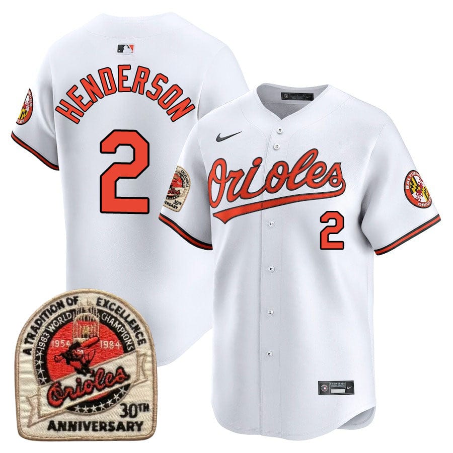 Baltimore Orioles Limited Jersey - 1984 Patch - All Stitched - Image 13