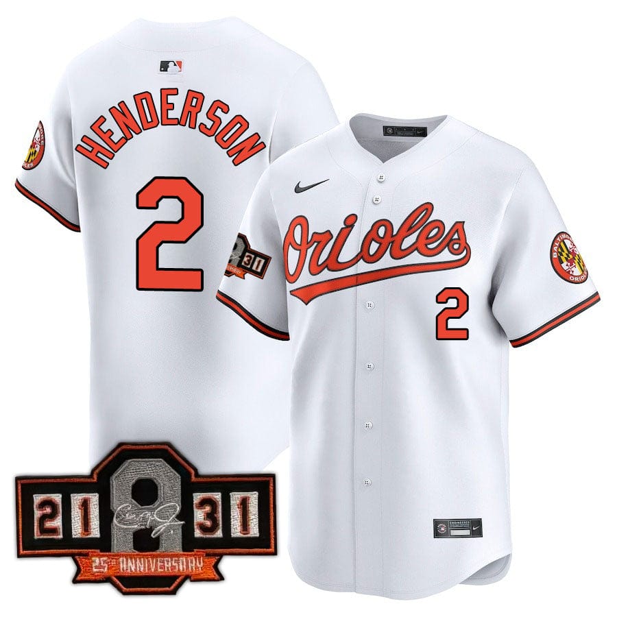Baltimore Orioles Limited Jersey - 2020 Patch - All Stitched - Image 13