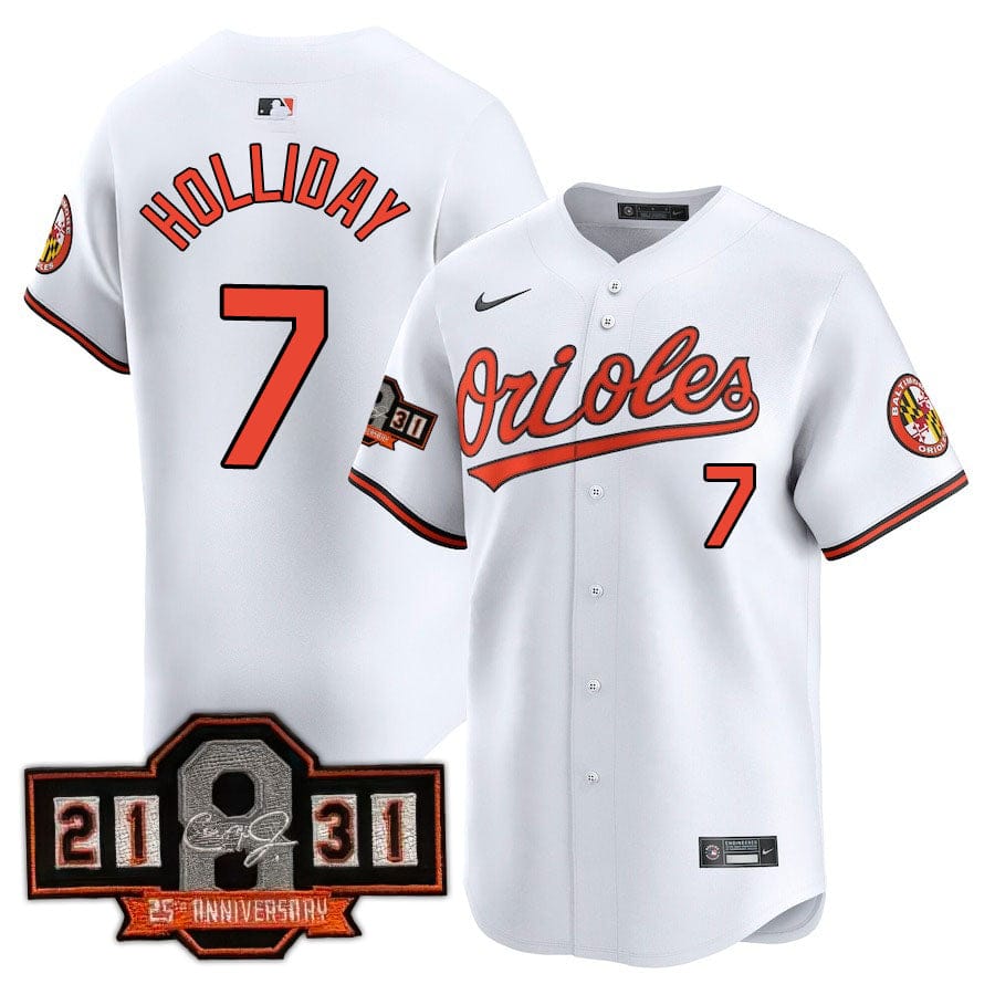 Baltimore Orioles Limited Jersey - 2020 Patch - All Stitched - Image 14