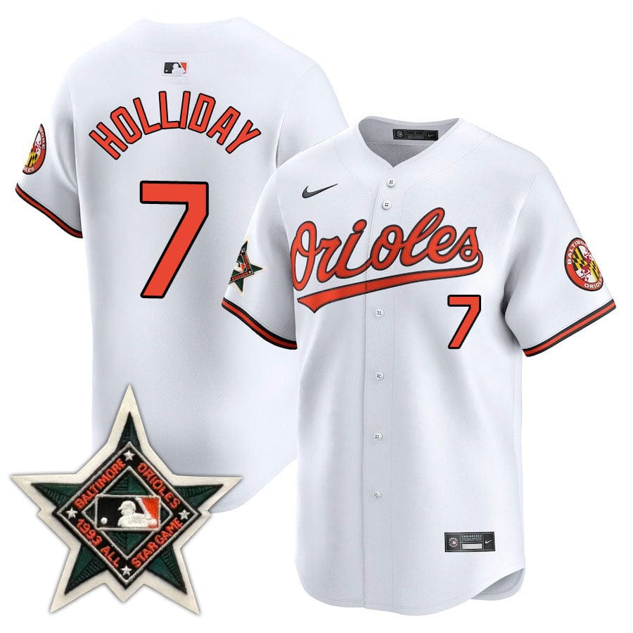 Baltimore Orioles Limited Jersey - 1993 Patch - All Stitched - Image 14