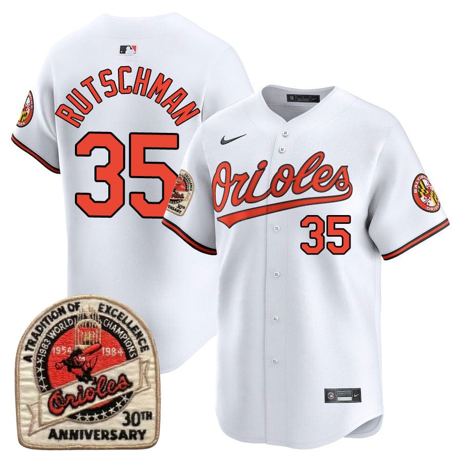 Baltimore Orioles Limited Jersey - 1984 Patch - All Stitched - Image 16