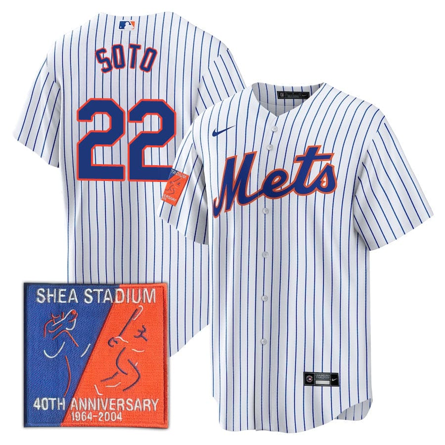 New York Mets Limited Jersey - 2004 Patch - All Stitched - Image 16