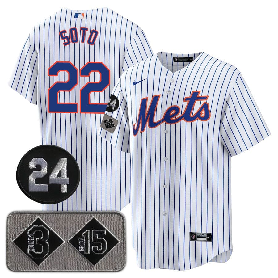 New York Mets Limited Jersey - 2024 Patch - All Stitched - Image 14