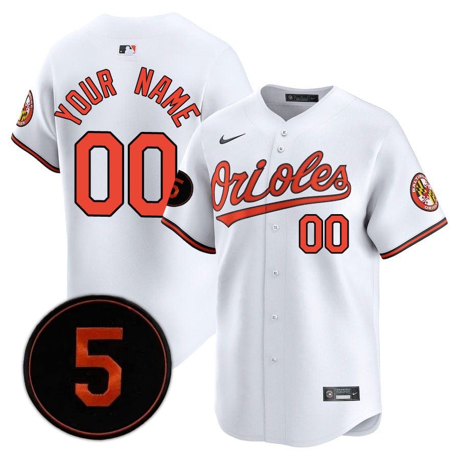 Baltimore Orioles Limited Custom Jersey - Amazing Patch - All Stitched - Image 84