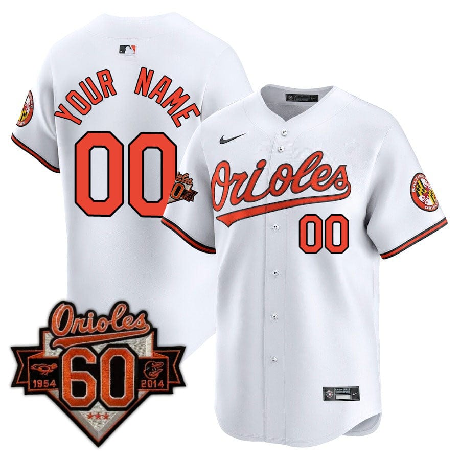 Baltimore Orioles Limited Custom Jersey - Amazing Patch - All Stitched - Image 4