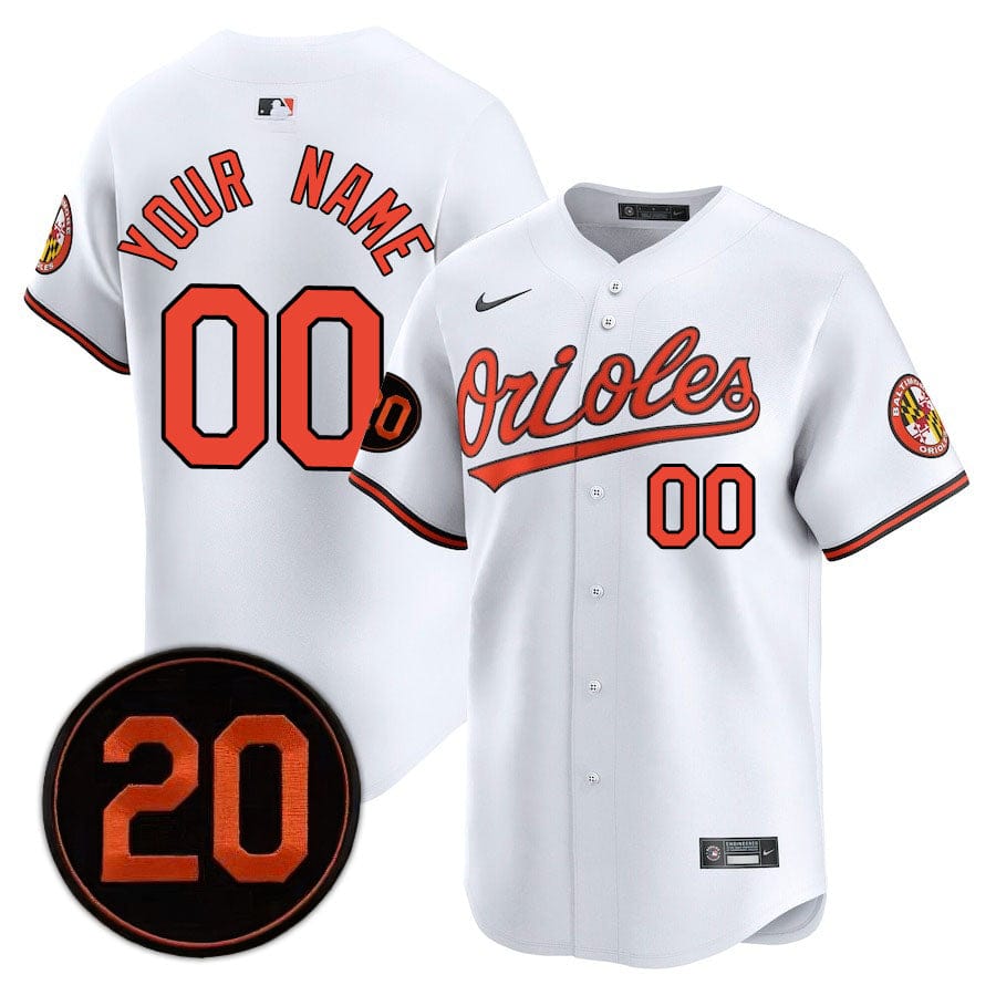 Baltimore Orioles Limited Custom Jersey - Amazing Patch - All Stitched - Image 71
