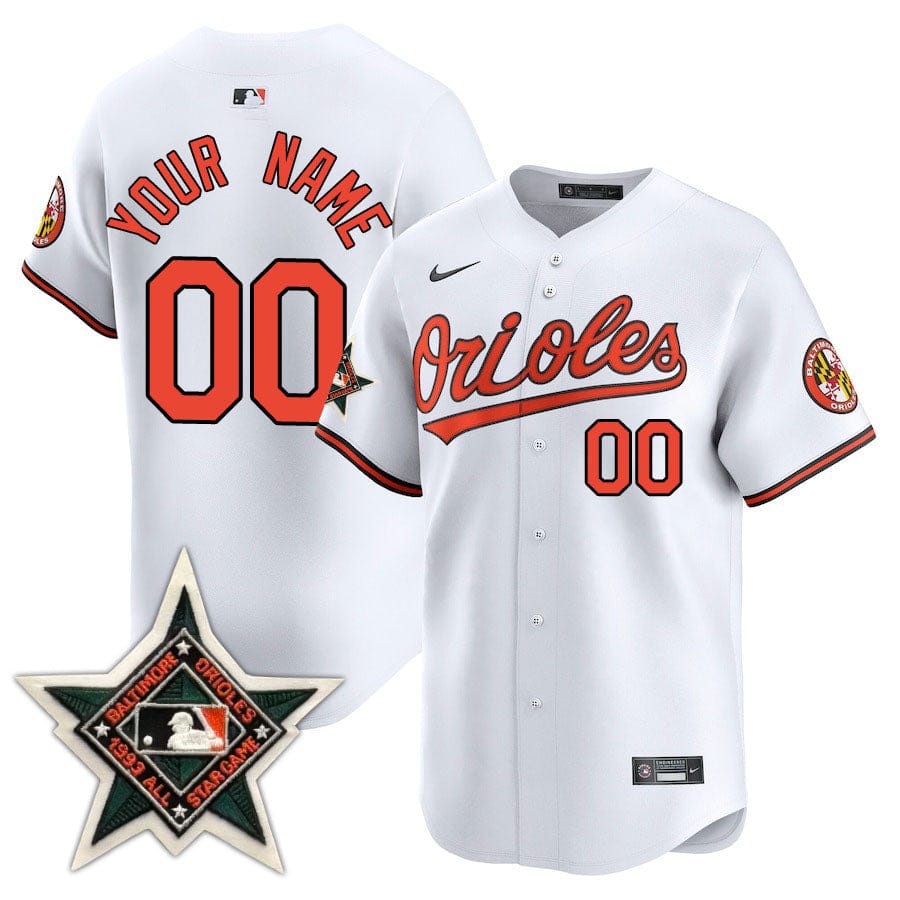 Baltimore Orioles Limited Custom Jersey - Amazing Patch - All Stitched - Image 19